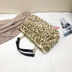 Fashion  Fur Chain Shoulder Bag