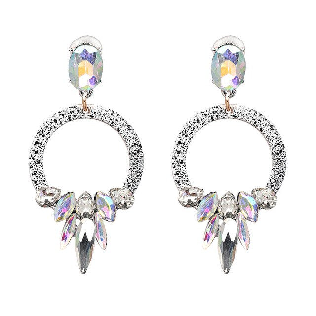 New Fashion Jewelry Vintage Crystal Drop Earring