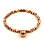 Popular  beads ball elastic bracelet,